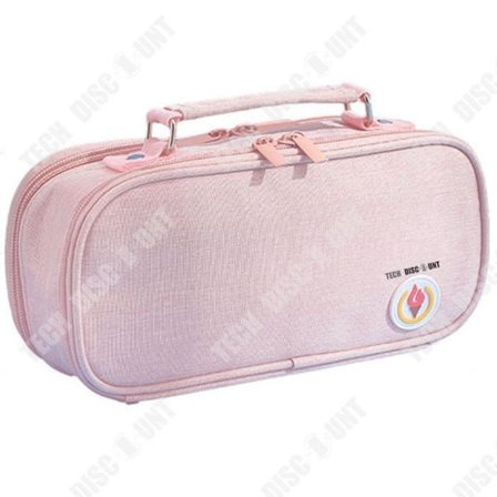 Pennfodral - TD - Stor kapacitet - Oxfordtyg - Bärbar - Dubbel dragkedja