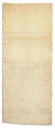 Plain (Single Colored) Small Gabbeh Persia Fine Rug 83X203 Wool