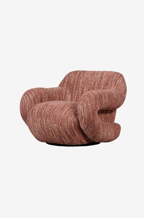 WOOOD - Folke Fåtölj - Rosa - Fåtöljer - Från Homeroom