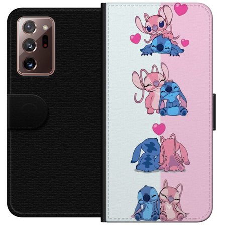 Kompatibelt Lommeboketui til Samsung Galaxy Note20 Ultra Lilo & Stitch