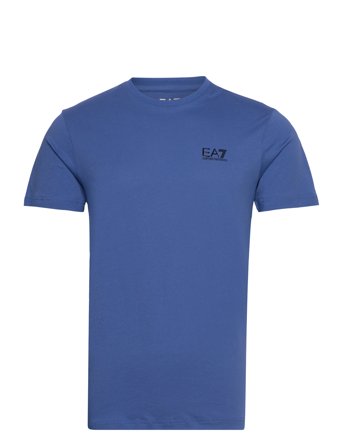 T-Shirt T-shirts Short-sleeved Blå EA7*Betinget Tilbud