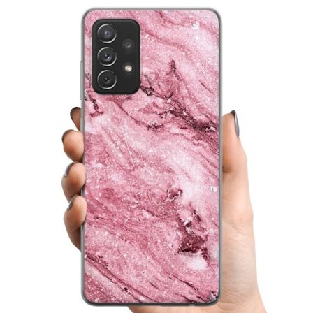 Yhteensopiva Puhelinkuori Samsung Samsung Galaxy A52 5G pinkki