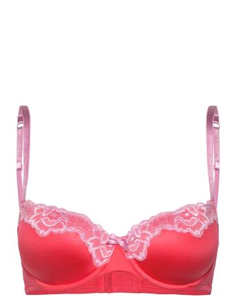 Lace & Shine Pd Lingerie Bras & Tops T-shirt Bras Red Hunkemöller