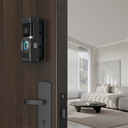 For Brakett 1/2/3/4. Ingen Hull Dørklokkebrakett Visuell Dørklokke Tyverisikring Lås Dørklokke Universelt Hus