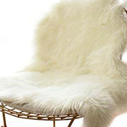 Luksus pehmeä keinotekoinen lampaannahka tuolin päällinen istuintyynyn pehmuste plyysimatot kouluun KLB