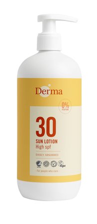Derma Sollotion SPF 30 500 ml, Skincare, Solcreme, Solcreme Til Ansigtet
