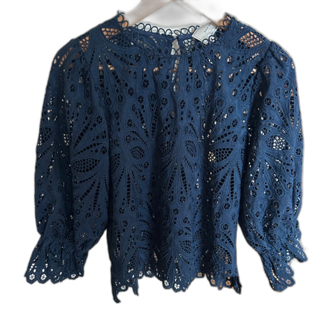 Mörkblå blus från Neo Noir