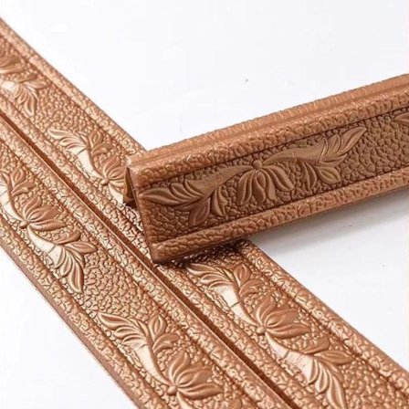 Mordely Väggdekaler Wall Border Sockel BRUN BRUNT