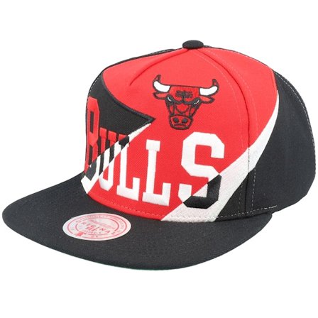 Mitchell & Ness - NBA Černá snapback Kšiltovka - Chicago Bulls Multiply Red Snapback @ Hatstore