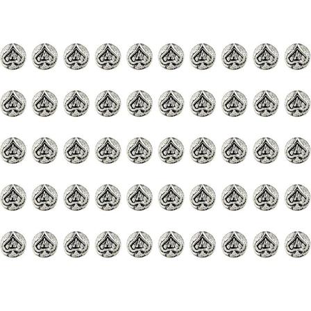 50 stk Neglekunst Tilbehør Punk Metall Vintage Nitter - b2039make Up