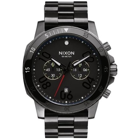 Miesten kello - NIXON - THE RANGER A5491531 - Kvartsi - Analoginen - Musta