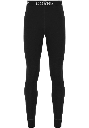 Dovre Ekologisk Ull, Long Johns, Svart Kalsonger Herr XL