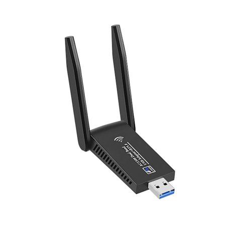 1300M Dual-Band USB 3.0 WiFi Adapter Bluetooth 5.0 Dongle Modtager Sender 2.4GHz/5GHz 802.11b/n/g/ac Trådløst Netværkskort Til PC/Laptop