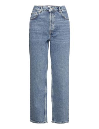 Slfkate Hw Straight Raillu Jean Blue Selected Femme