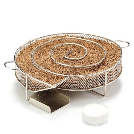 Kold Røg Generator Kul Grill Runde net