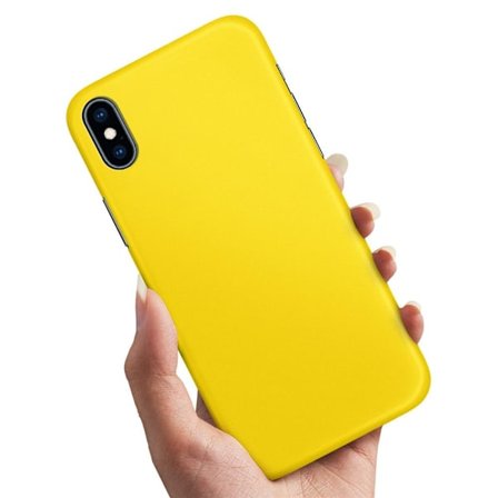 Cover / Mobilcover til iPhone XS Max - Gul