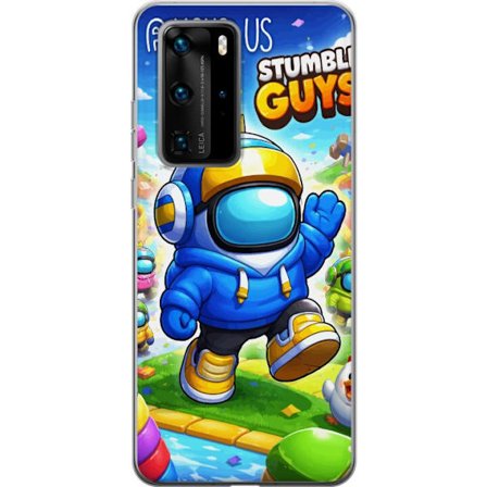 Kompatibelt Mobilskal till Huawei P40 Pro Crowned Space Runner