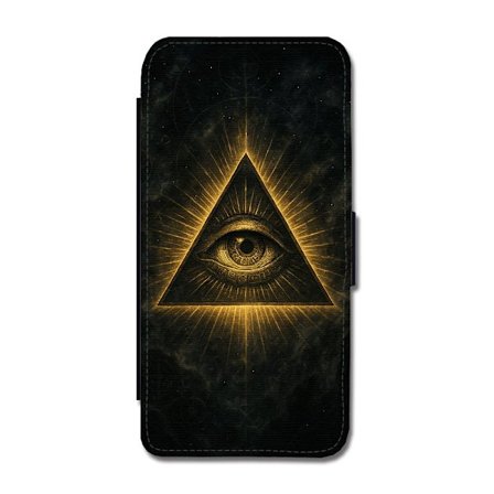 All-Seeing Eye iPhone 12 Mini Flip Mobilfodral
