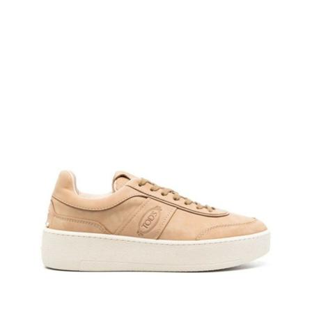 Tod's Sneakers , Beige , Dames , Maat: 36 EU