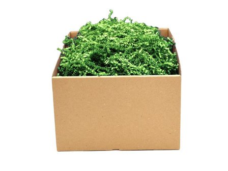 Crinkle craft ljusgrön 1kg - Lyreco - Skola och förskola - Hobbypapper - Specialpapper