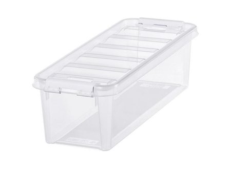 SMARTSTORE Förvaringslåda Classic transparent 3,5L - Lyreco - Skolmöbler och inredning - Förvaringsmöbler - Backar, boxar och korgar