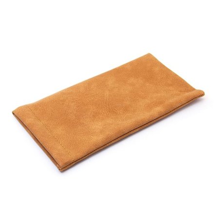 Slankt og elegant brilleetui i imitert skinn - tilgjengelig i flere farger.