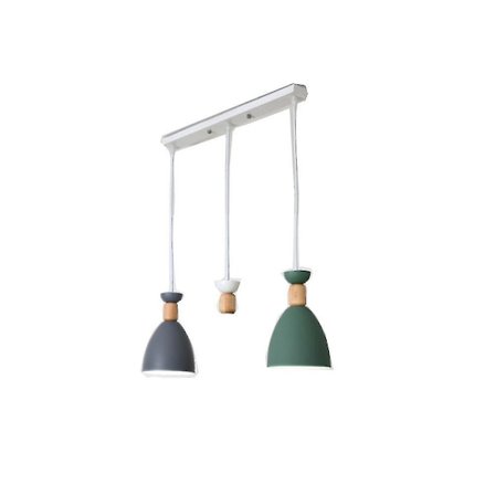 Tre-armad Bar-kronljusstake Macarons Smijern Pastoral