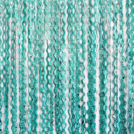 Turkoosi Oviverho Swirls Tähdillä