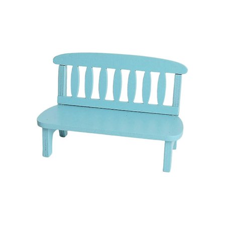 Käsityönä tehty miniatyyripuiston tuoli 1/12 nukketalon tarvikkeisiin Antiikkinen puutarhatuolin mallihahmo maiseman luomiseen valkoinen[D]