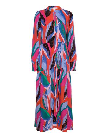 Yasalira Ls Long Dress S. Patterned YAS