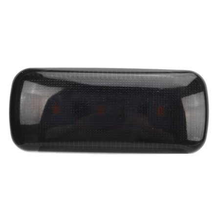 Stänkskärmsmarkering LED-ljus Rökfärgat Glas Ersättning för Dodge Ram 2500hd och 3500hd Dubbelhjul 2011 till 2018 Gul