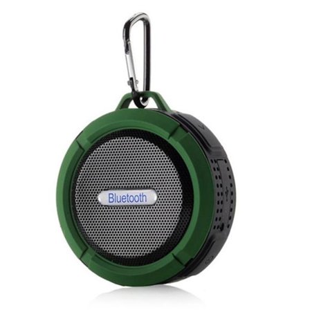 Vattentät bluetooth-högtalare, bluetooth-duschhögtalare med högt stereoljud, duschhögtalare bluetooth trådlös med klämma och sugkopp, liten bärbar