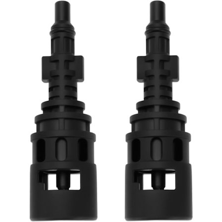 2 kpl Painepesurin muunnosadapterin kytkentäliitin Yhteensopiva Kärcherin kanssa Yhteensopiva Lavor Parkside 124 X 24,5 mm Musta