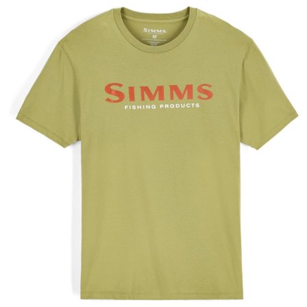 Simms Logo T-shirt Tent Green - XXL