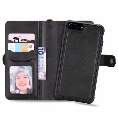 iPhone 6S Plus Praktiskt Fodral med Magnetskal 6-Fack Winston V2