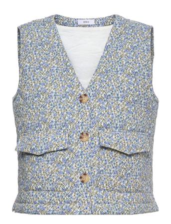Enbasil Waistcoat 6829 Vests Quilted Vests Blå Envii