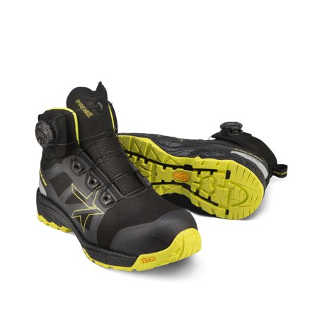 Solid Gear Prime GTX Mid Skyddskänga justerbar passform, Vibram-yttersula Strl 46, Arbetsskor