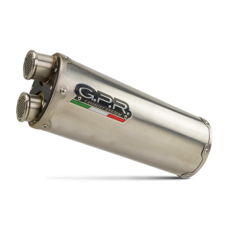 Sistema de Escape G.P.R. Dual Inox - Yamaha MT-09 Tracer 2021-2022