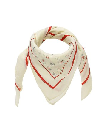 HABIBA Little Bow Bandana Vanilla, Tøj & Bolig, Hovedbeklædning, Turbans