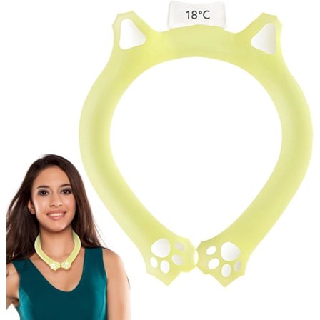 1 stk. 2023 Halskøler Wrap, Genanvendelig Halskøler Rør Køling