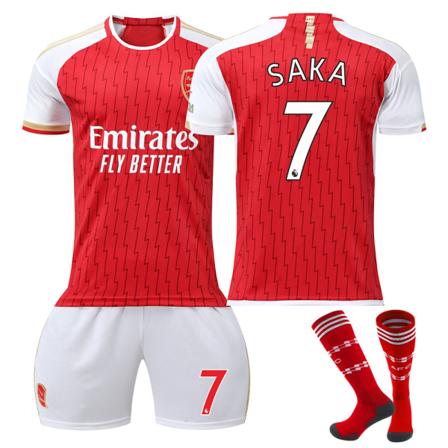 23 Arsenal hemmatröja nr 7 Saka tröjset #18