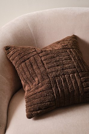 Jotex - Putetrekk 50x50 Cm Brun - OSKAR - Kjøp Pynteputer & trekk hos Jotex