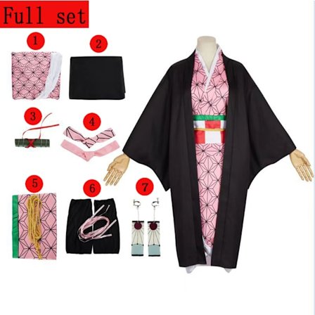 Mub - Nyt design japansk anime Demon Slayer Cosplay tøj Tanjirou Zenitsu Tomioka Rengoku Cosplay kostume