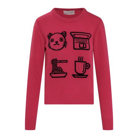 Alberta Ferretti, Knitwear Roze, Dames, Maat:S