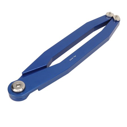 Cykel Pin Nøgle Aluminium Fin Polering Robust Cykel Kranksætdæksel Pin Nøgle til Cykelreparation