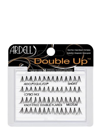 Ardell Double Individual Knot-Free Combo Pack - Black - ONE SIZE