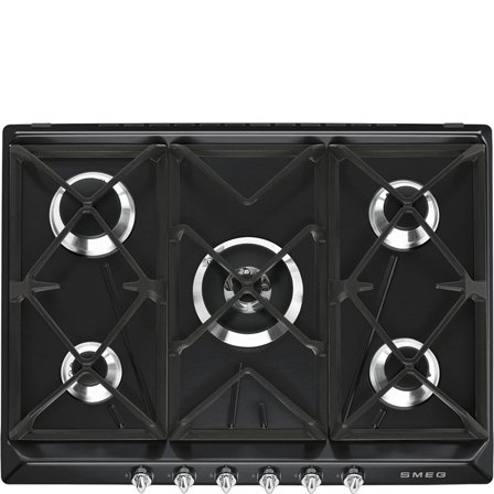Smeg - Platetopp SR975NGH Svart