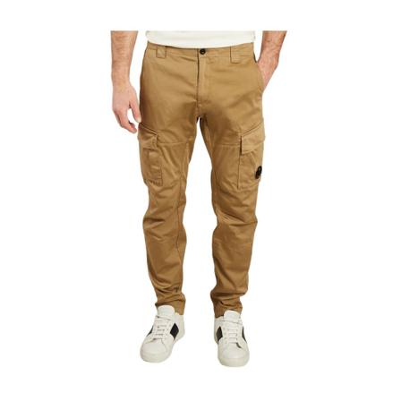 C.p. Company Stretch broek , Bruin , Heren , Maat: S