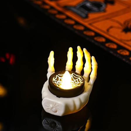 5-pack Halloween Dekoration LED Ljus Hängande Halloween Party Dekoration Rekvisita Ornament