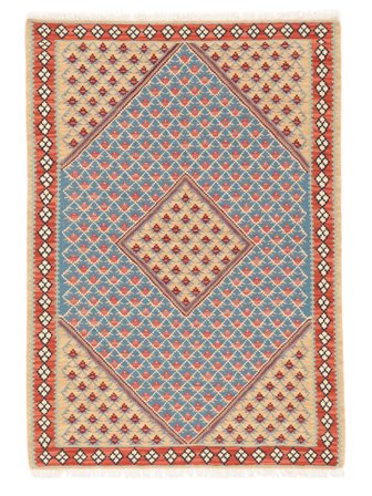 Small Kilim Senneh Fine Rug 108X152 Wool